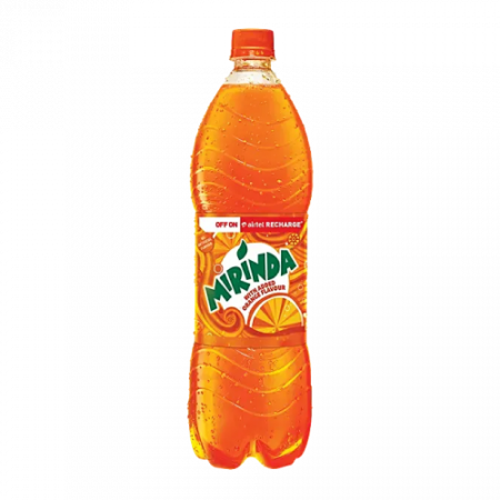 Mirinda orange carbonated drink 1l