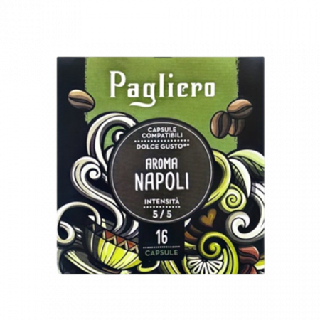 Pagliero Aroma Napoli Dolce Gusto coffee capsules 16 pcs
