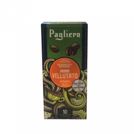 Pagliero Aroma Vellutato Nespresso coffee capsules 10 pcs