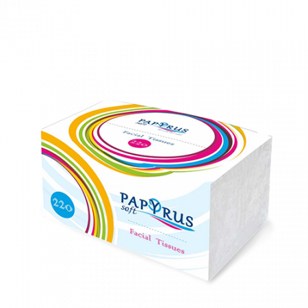 Soft Papyrus Facial two-layer tissue 220 sheets