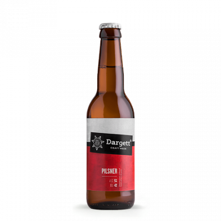 Dargett Pilsner craft beer 0.33l