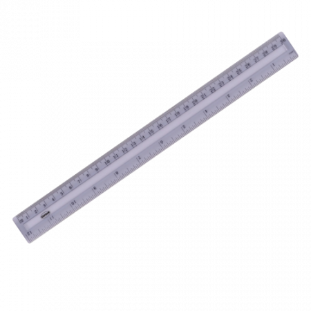 Plastic ruler 30 sm
