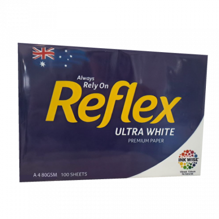 Reflex Ultra white A4 paper 80gr