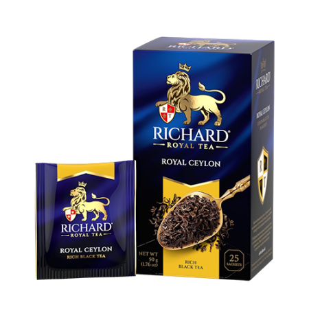 Richard Royal Ceylon սև թեյ ծրարիկով