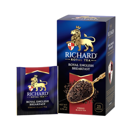 Richard Royal English Breakfast սև թեյ ծրարիկով