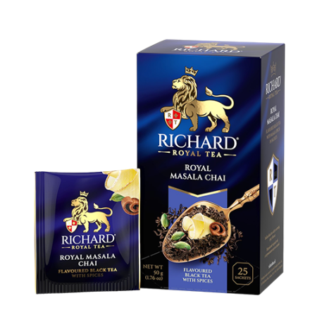 Richard Royal Masala Chai սև թեյ ծրարիկով