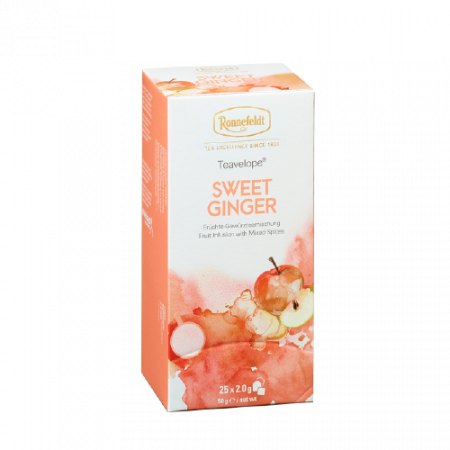 Ronnefeldt Teavelope Sweet Ginger թեյ 25 ծրարիկ