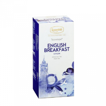 Ronnefeldt Teavelope English Breakfast թեյ 25 ծրարիկ