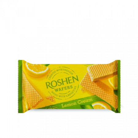 Roshen Wafers lemon216g