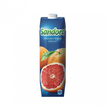 Sandora натуральный сок грейпфрут 950мл