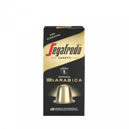 Segafredo Espresso 100% Arabica кофе в капсулах 10 шт