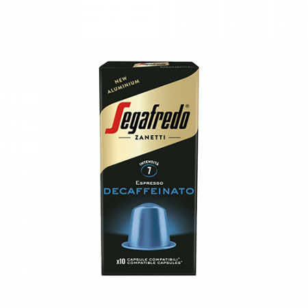 Segafredo Espresso Decaffeinato кофе в капсулах 10 шт
