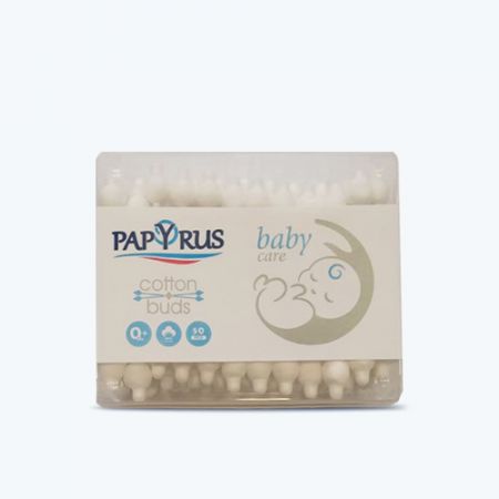 Soft Papyrus cotton buds for babies 50pcs