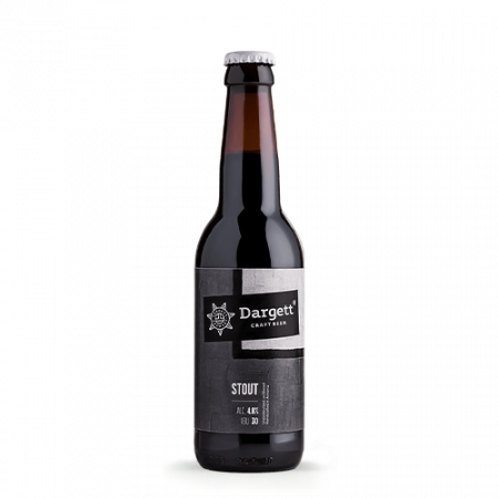 Dargett Stout craft beer 0.33l