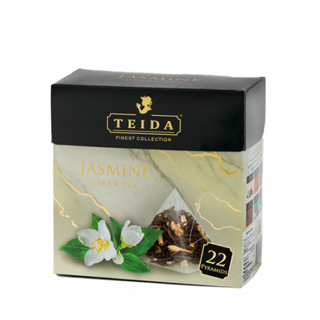 Teida Jasmine կանաչ թեյ բրգաձև ծրարիկով