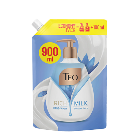 Teo Milk delicate care жидкое мыло 900мл