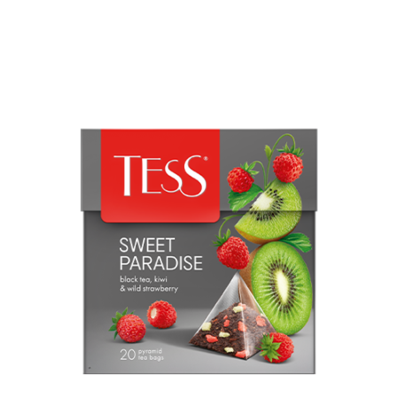 Tess Sweet Paradice black tea piramid bags
