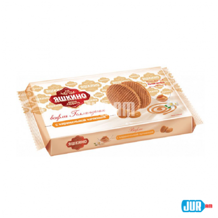 Яшкино waffle with caramel filling 290 g