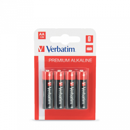 Verbatim AA alkaline batteries
