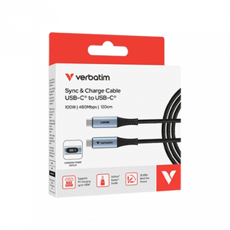 Verbatim USB C to USB C մալուխ 1.2 մ 