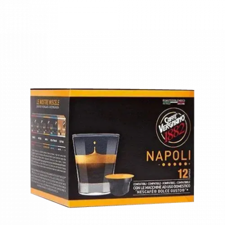 Vergnano Napoli Dolce Gusto պարկուճային սուրճ 12 հատ