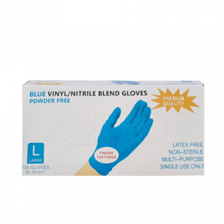 Wally plastic disposable gloves L 100 pcs