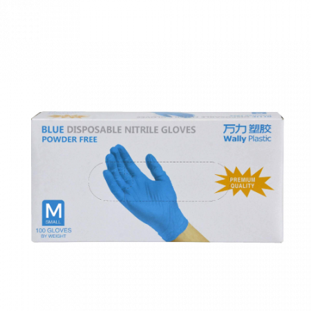 Wally plastic disposable gloves 100 pcs 