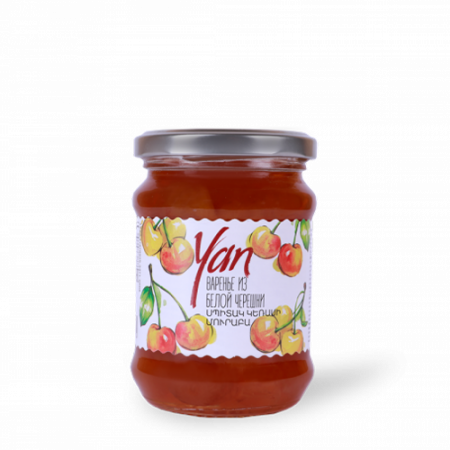 Yan варенье из белой черешни 300г