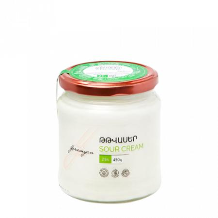 Yeremyan Products Sour cream 25% 450գր