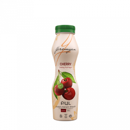 Yeremyan Yoghurt drinking cherry 0․5% 330g