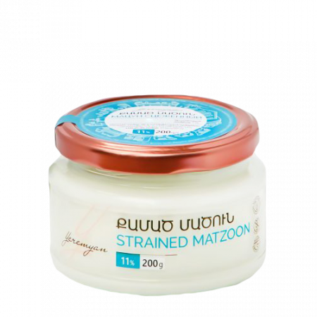 Yeremyan Strained matzoon11% 200g