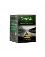 Greenfield Royal Earl Grey black pyramid tea bags