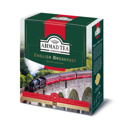 Ahmad Tea English Breakfast սև թեյ 100 ծրարիկ