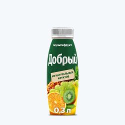 Dobriy Multifruit Natural Juice 330ml
