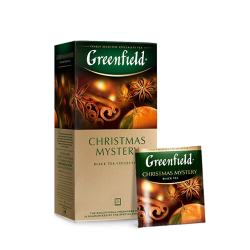 Черный Чай Гринфилд в Пакетиках - Greenfield Christmas Mystery