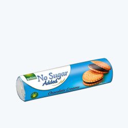 Gullon No Added Sugar Chocolate Cream sandwich cookies 250g