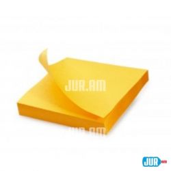 Sticky notes yellow 75mm x 75mm 100 sheets