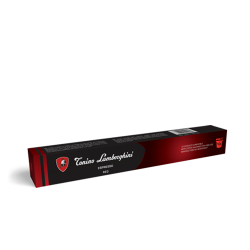 T. Lamborghini Espresso red capsule coffee