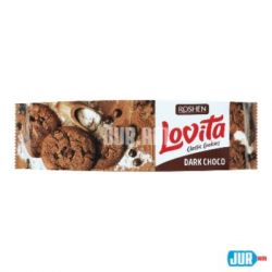 Roshen Lovita Dark Choco печенье 150г