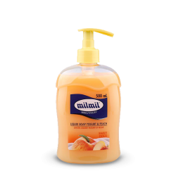 Milmil жидкое мыло с ароматом йогурта и персика 500мл