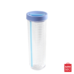 Miniso бутылка для воды синяя 800мл