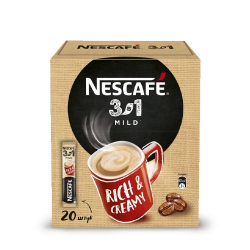 Լուծվող Սուրճ Nescafe 3 in 1 Mild - Նեսկաֆե 3-ը 1-ում
