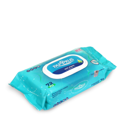 Soft Papyrus antibacterial wet wipes 72 pieces