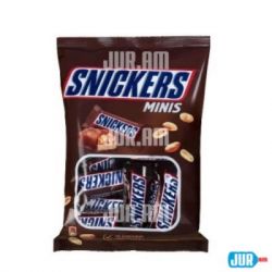 Snickers Minis шоколадные конфеты 180г