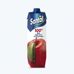 Santal red apple natural juice 1l