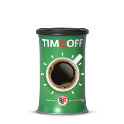 TimeOff зеленый растворимый кофе 100г
