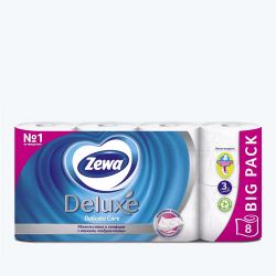 Zewa Deluxe 3ply toilet paper 8pcs