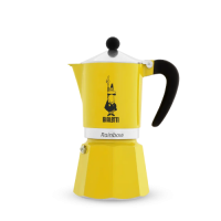 Bialetti Rainbow yellow coffee maker 130 ml