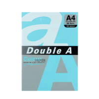 Бумага A4 синяя Double A - Бумага а4 Цветная