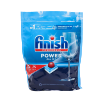 Finish Power All in 1 таблетки для посудомоечной машины 25 шт